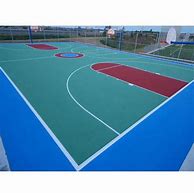 Image result for Outdoor Basketball Court Floor