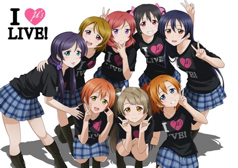 Love Live!, Anime girls, Yazawa Nico, Ayase Eli, Sonoda Umi, Nishikino ...