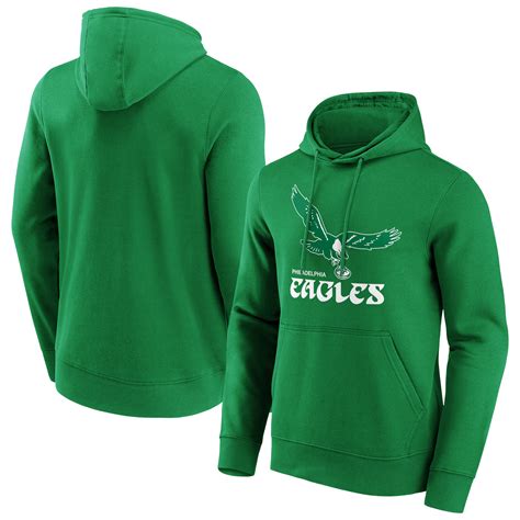 Mens Philadelphia Eagles Classic Logo Hoodie | Rebel Sport