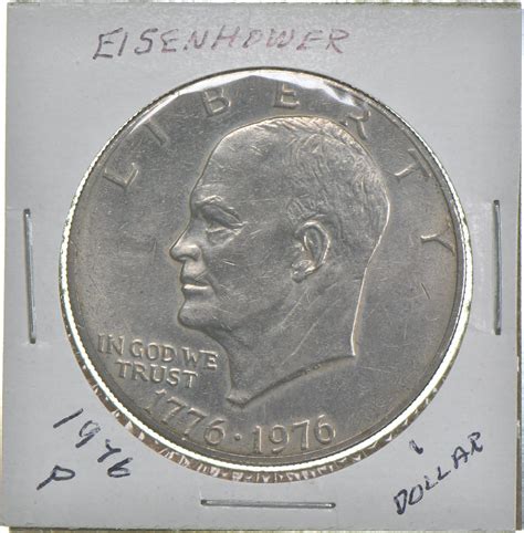 1976-P Eisenhower Bicentennial Dollar | Property Room