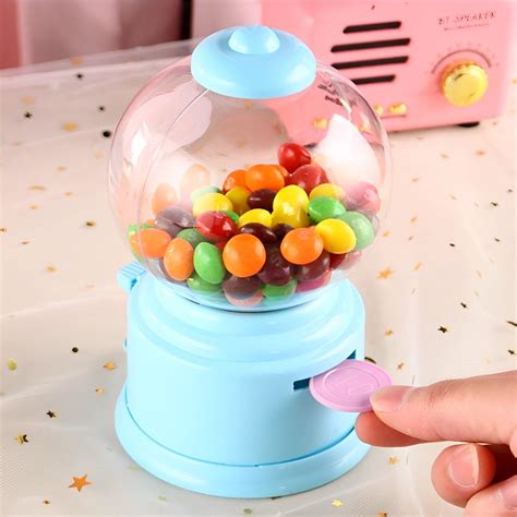 Mini Candy Vending Machine | Toy Gumball Machine | Small Candy Dispenser