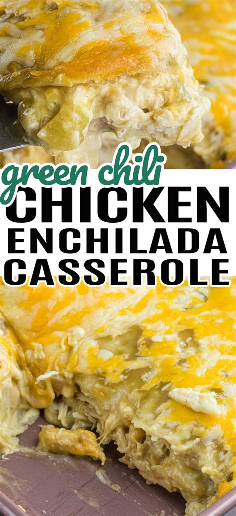 Green chili enchiladas chicken – Artofit