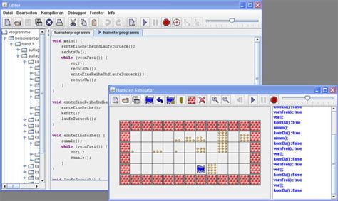 Java Hamster Simulator 的图像结果