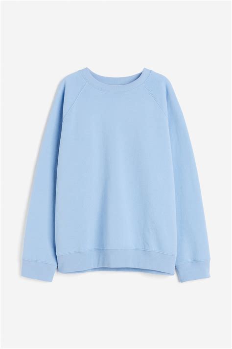 Women's Light blue Sweatshirt | H&M CA