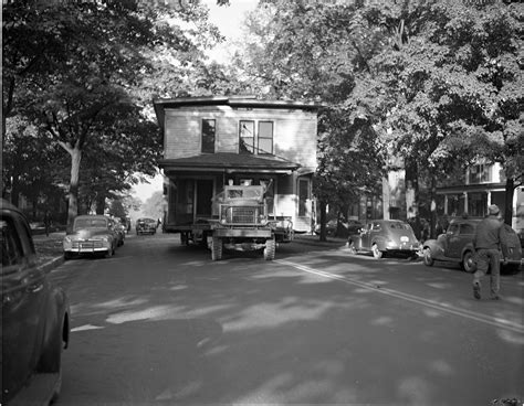 Ann Arbor house rolls down State Street on wheels in 1947 - mlive.com