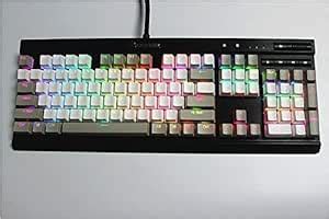 FidgetGear 108 Key PBT Keycaps for Logitech G710 Corsair Strafe K70 K65 ...