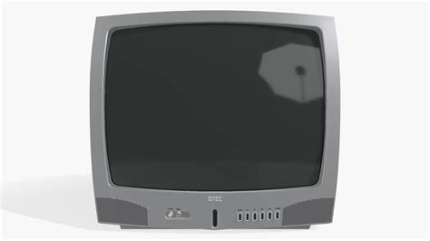 CRT Television Circa Early 2000s - 3D Model by SpiritSwitchboard