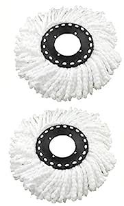 Namaskaram® 360 Rotating Spin Mop Cleaner, Microfiber Mop Head ...