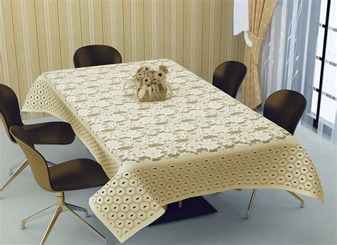 Buy BIGGER FISH Polycotton 8 Seater Dining Table Cover (60x90 Inch ...