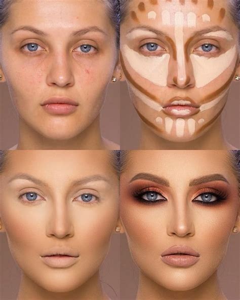 Contouring Makeup Tutorials 的图像结果