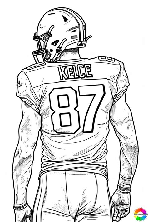 NFL 11 coloring pages for kids | Football coloring pages, Sports ...