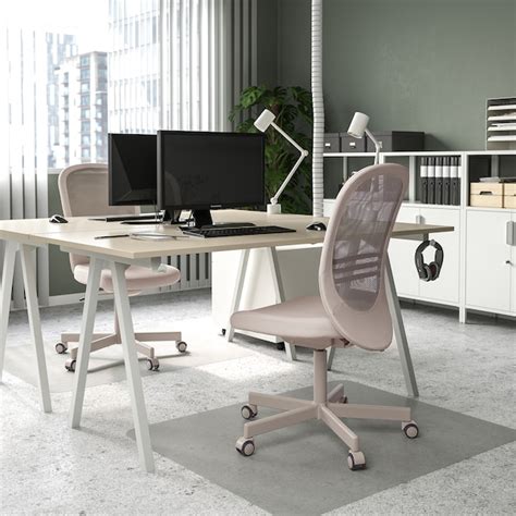 TROTTEN desk, beige/white, 160x80 cm (63x311/2") - IKEA