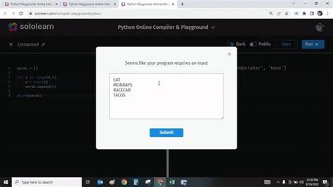 Sololearn Python Exercise 24.2 的图像结果