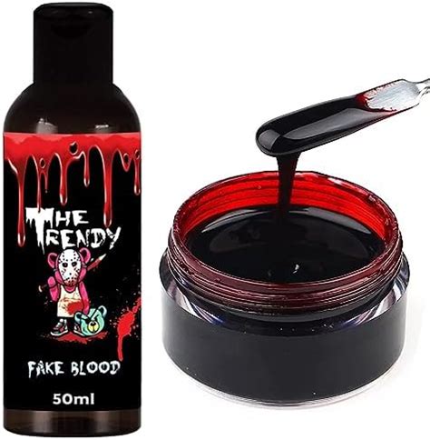 Buy The Trendy (Combo Pack) Fake Blood & Gel | Fake Blood 50ml & Fake ...