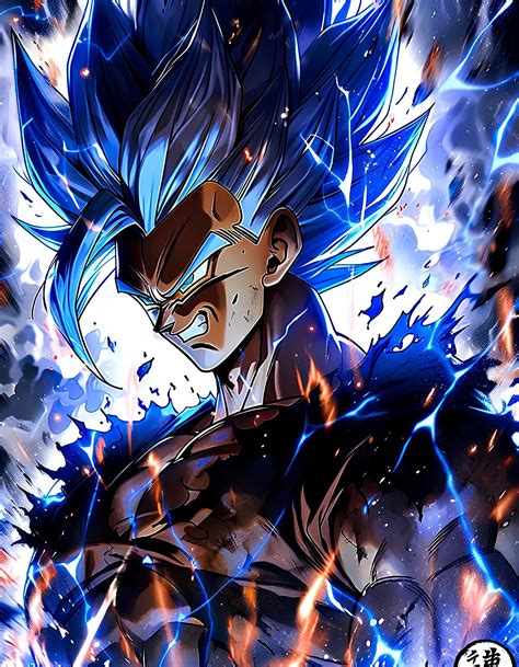 Blue haired Goku – Inkyprinty.in
