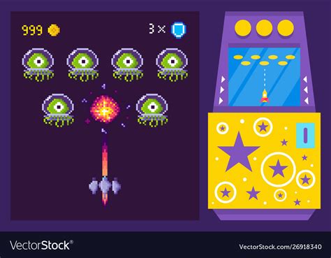 Alien Arcade Machine Logo 的图像结果