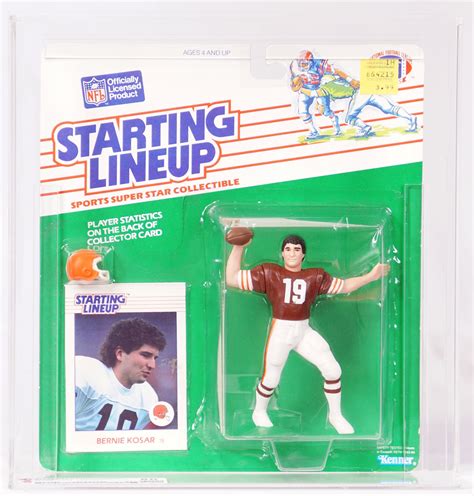 1988 Kenner Starting Lineup NFL Carded Sports Figure - Bernie Kosar