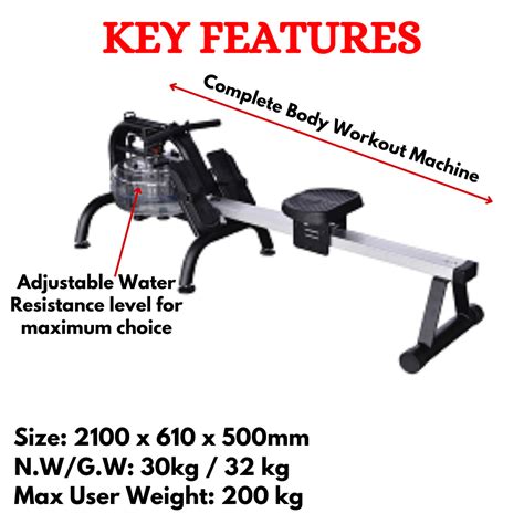 Best Commercial Water Rowing Machine- HS-08 – EnergieFitness