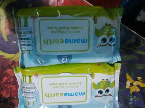 Mamaearth India's First Organic Bamboo Based Baby Wipes (Pack Of 2 ...