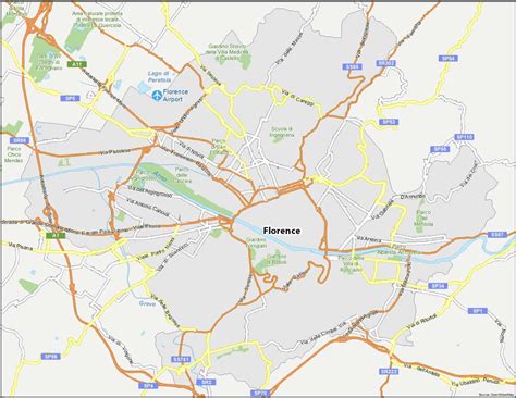 Image result for Florence Map