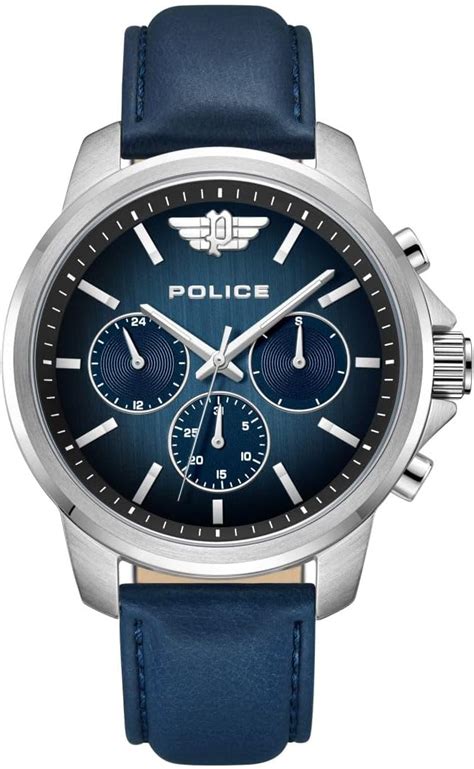 Police Analog Burgundy Dial Men's Casual Watch : Amazon.in: Watches