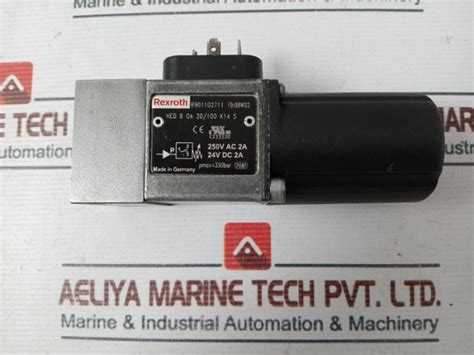 Rexroth R901102711 Pressure Switch Hed 8 0A 20/100 K14 S 24Vdc 2A 350B ...