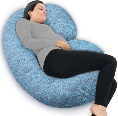 COOZLY C Shaped Pregnancy Pillow | Maternity Pillow|100% Cotton ...