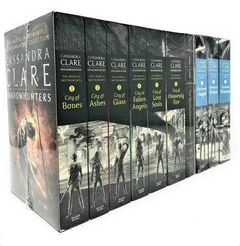 Cassandra Clare Series Books Collection Set Mortal Instruments Infernal ...