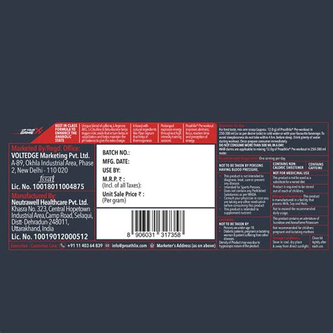 Buy PROATHLIX PRE-WORKOUT (WATERMELON) 400 G Online & Get Upto 60% OFF ...