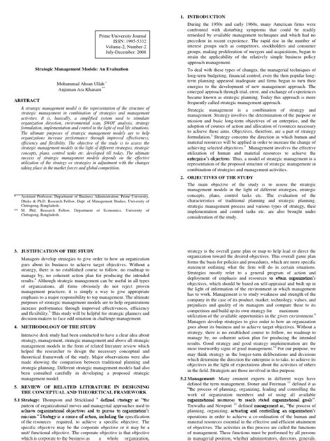 Strategic Management Models 的图像结果