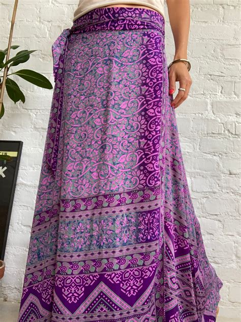 Long Wrap Around Skirts