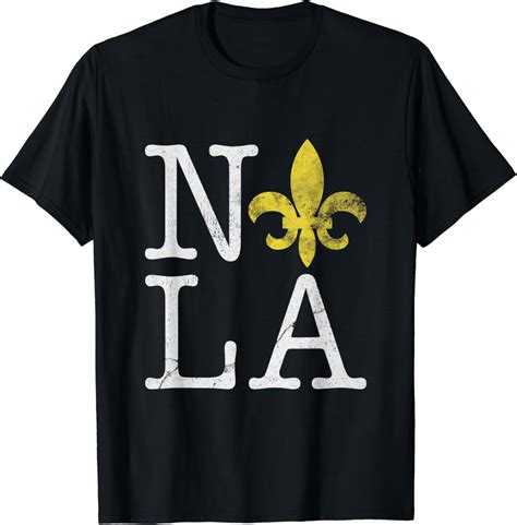 Amazon.com: NOLA New Orleans Love Mardi Gras Men Women T-Shirt: Clothing