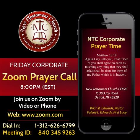 Intercessory Prayer on Zoom – Access Church, Brian Keith Edwards, Pastor.