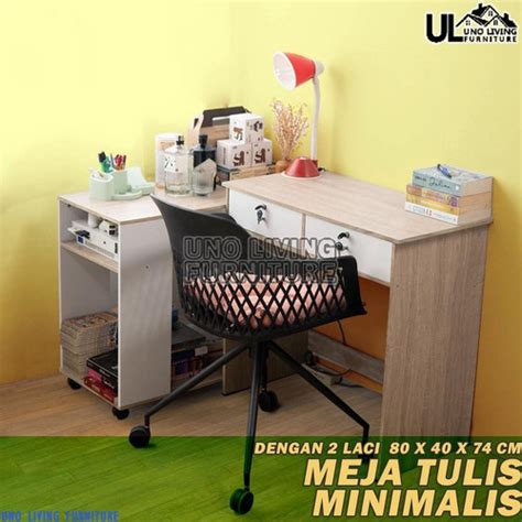 Jual Mtk 80 2L Meja Tulis Meja Kerja Meja Belajar Meja Desk Meja ...