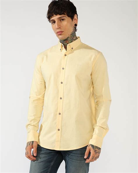 Men's Regular Fit Long Sleeves Oxford Shirt