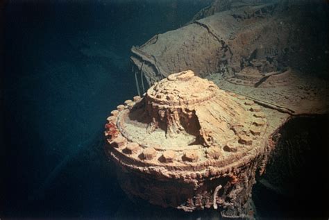Titanic Shipwreck Stern