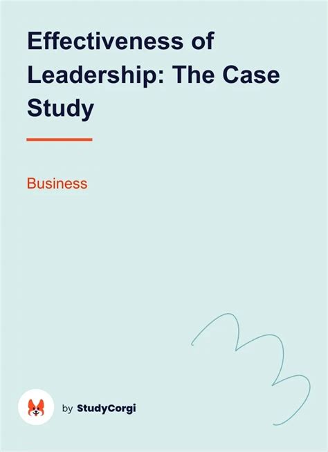 Image result for Leadership Case Study Examples