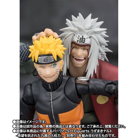 S.H.FIGUARTS: Naruto Shippuden - Jiraiya -The Hero of Konoha, Senjutsu ...