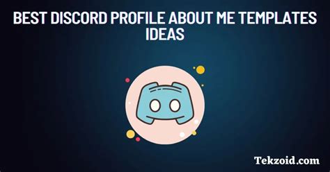 Top 30+ Discord Bio Templates | Creative & Aesthetic Ideas