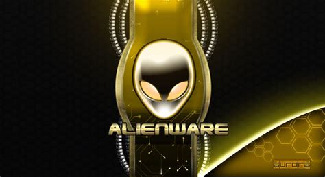Image result for Alienware Yellow Alien Head On Lid