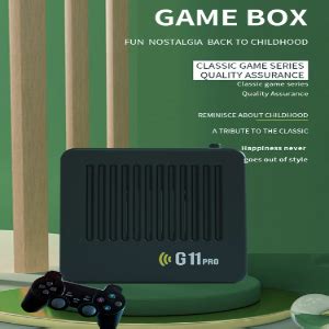 FYURI Gamebox G11 pro WiFi 64 30000+ Games 4K Retro Tv Box Video Game ...