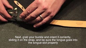 Image result for Installing Belt Buckle