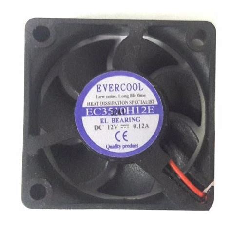 Evercool 35x35x10mm 12V High Everlube Bearing Fan – Coolerguys
