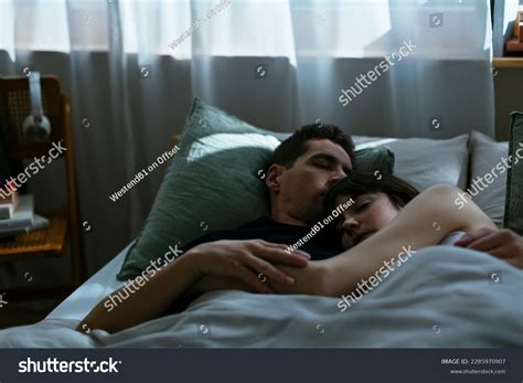 Couple Sleeping Bedroom Together Stock Photo 2285970907 | Shutterstock