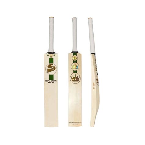 SG Triple Crown Arc 3.0 English Willow Cricket Bat – Sportswing.in