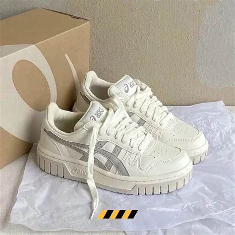 Giày Asics Court Mz – Cream White Grey – 1203A127-751 – GTGSupply