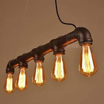 Buy Rustic & Industrial Type Pendant Light with Rustic Copper Look ...