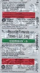 Concor 5 MG Tablet (10): Uses, Side Effects, Price & Dosage | PharmEasy