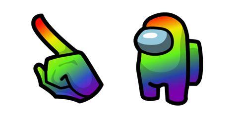 Image result for Mouse Pointer Random Color Among Us