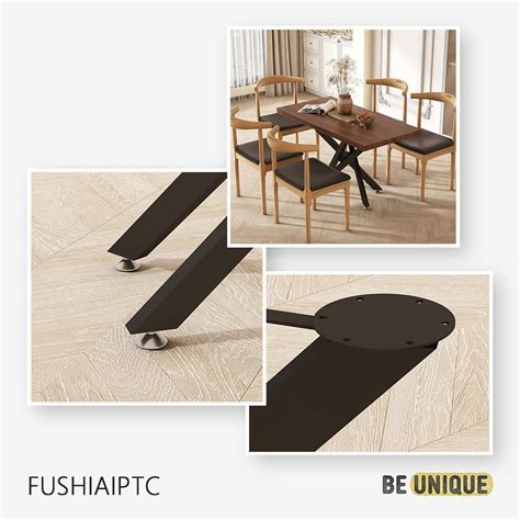 FUSHIAIPTC 30 Inch Metal Table Legs, Heavy Duty Desk India | Ubuy